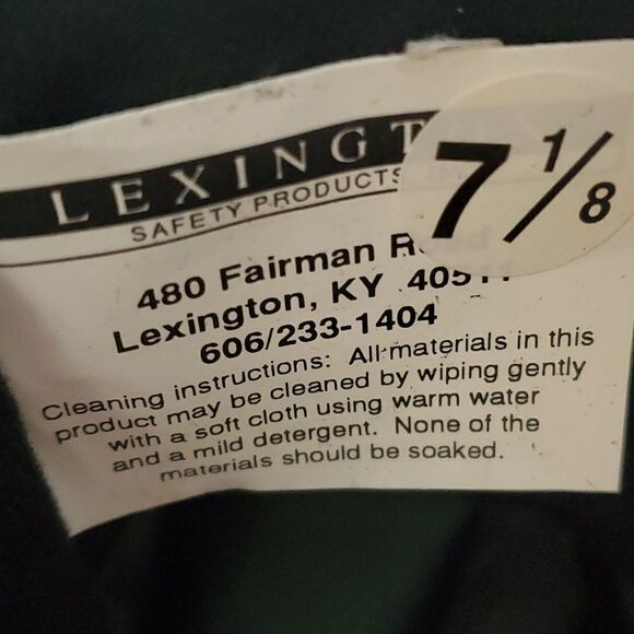 Lexington safety hiding hat. Made in Kentucky 🇺🇸 size 7 1/8. - Picture 4 of 9